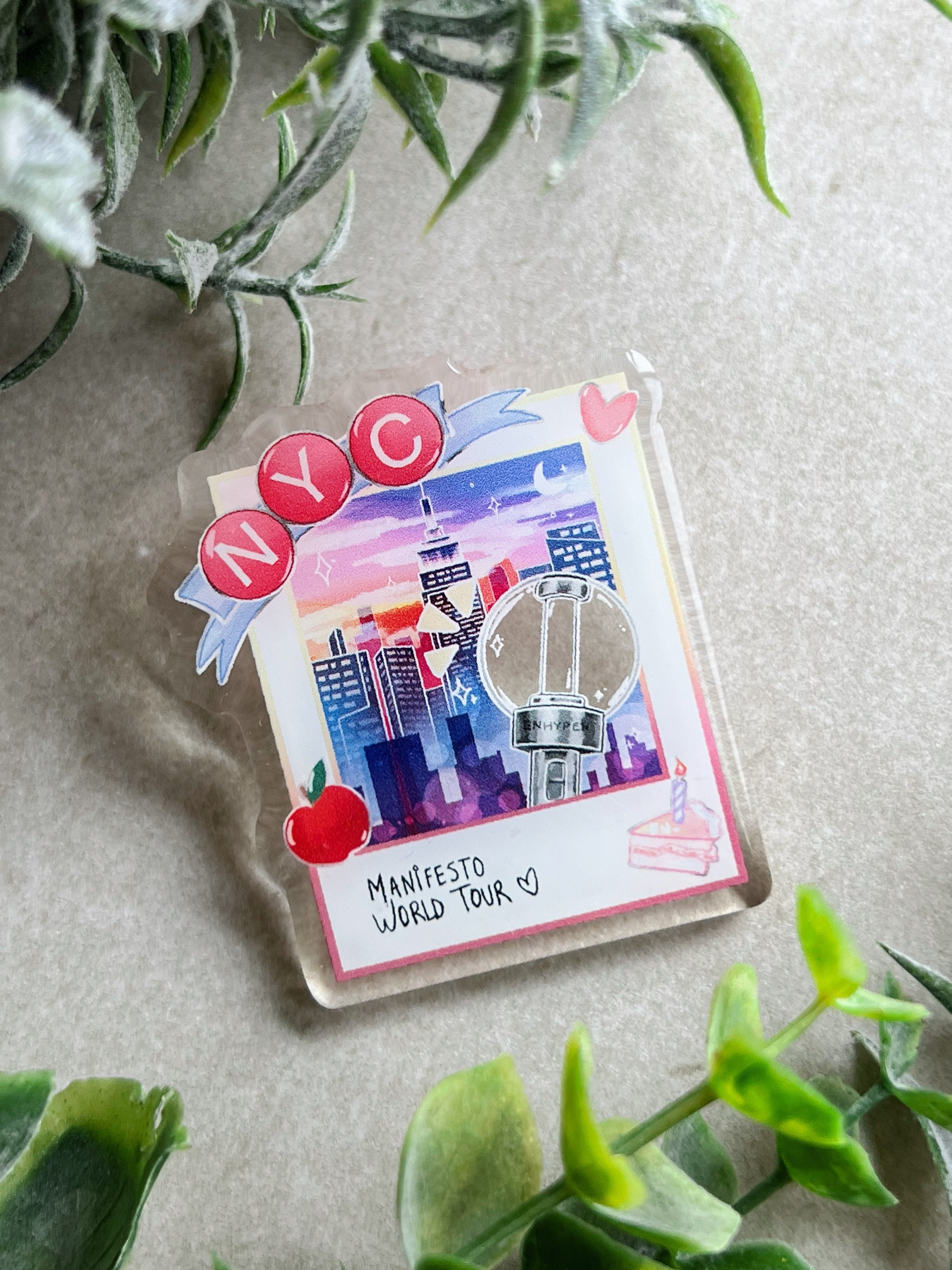 ENHYPEN NEW YORK : NYC Tour Pin – disequil